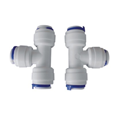 東莞市潮泉凈水科技供應(yīng)凈水配件 正三通直接、直通與接頭